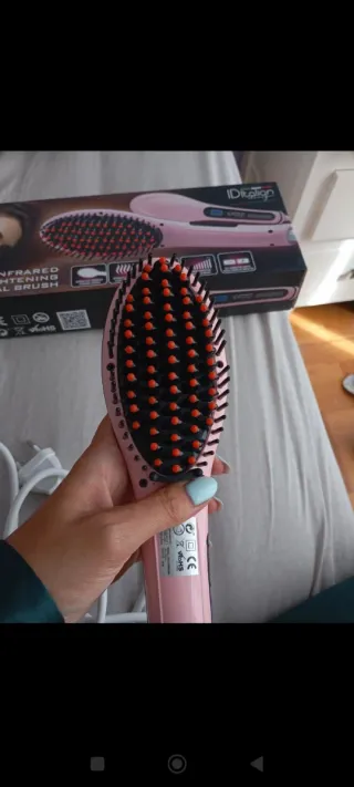 Cepillo alisador eléctrico profesional