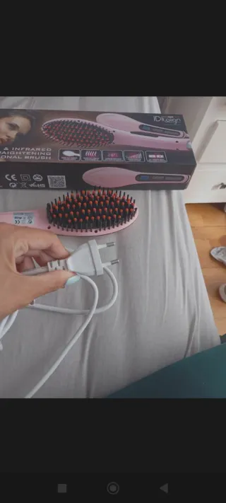 Cepillo alisador eléctrico profesional