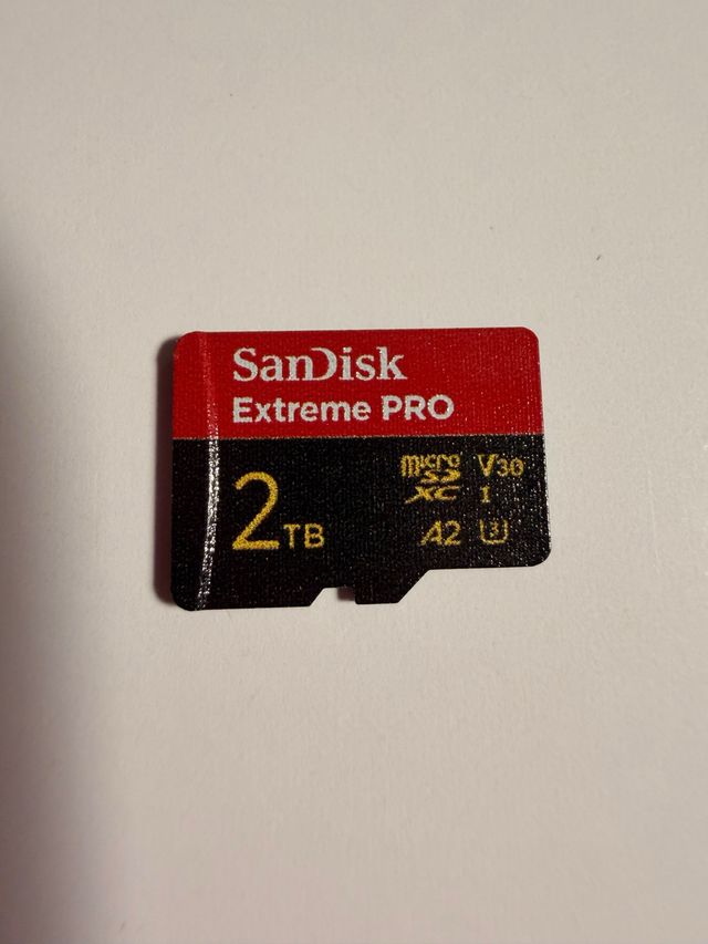 Cartão MicroSD SanDisk Extreme Pro 2TB original
