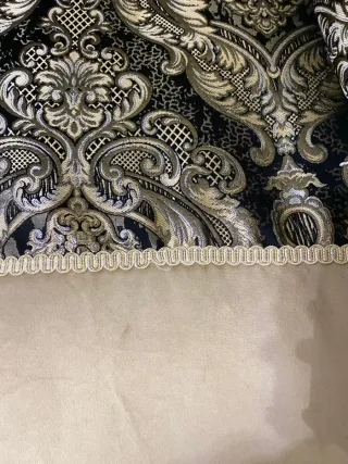 Fundas Salón Marroquí Beige y negro