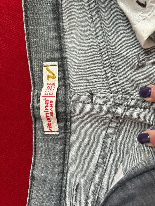 Jeans Vitamina Jeans donna grigi