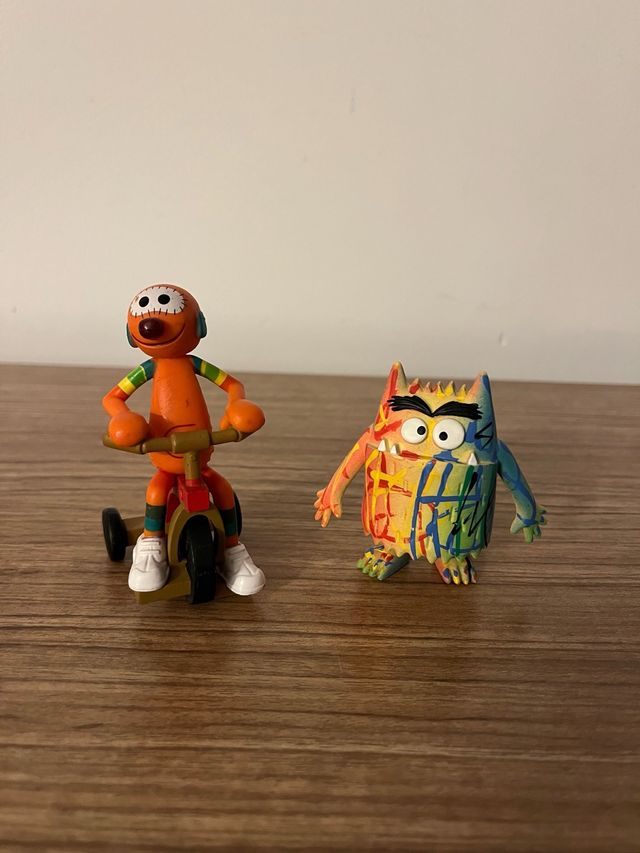 Muñecos Mic y Monstre de Colors de COMANSI