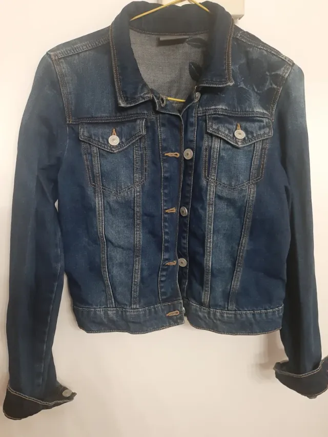 Cazadora vaquera azul