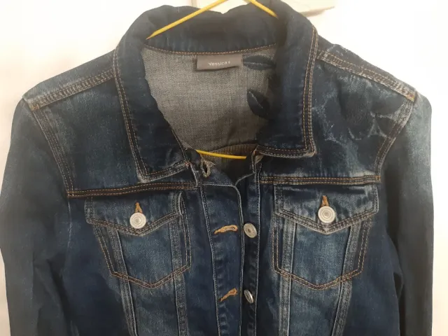 Cazadora vaquera azul