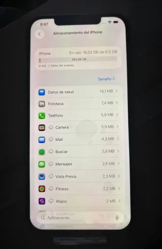 iPhone 12 Pro Max 512GB Gris Espacial