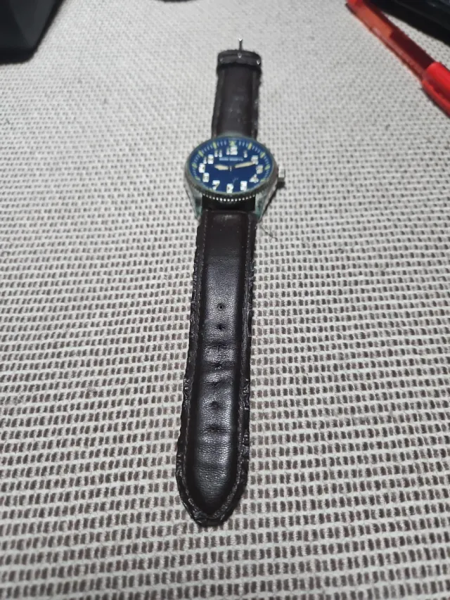 Reloj Mark Maddox Azul Correa Marrón