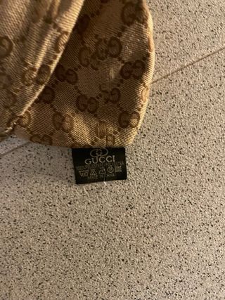 Gorra Gucci Marrón y Verde