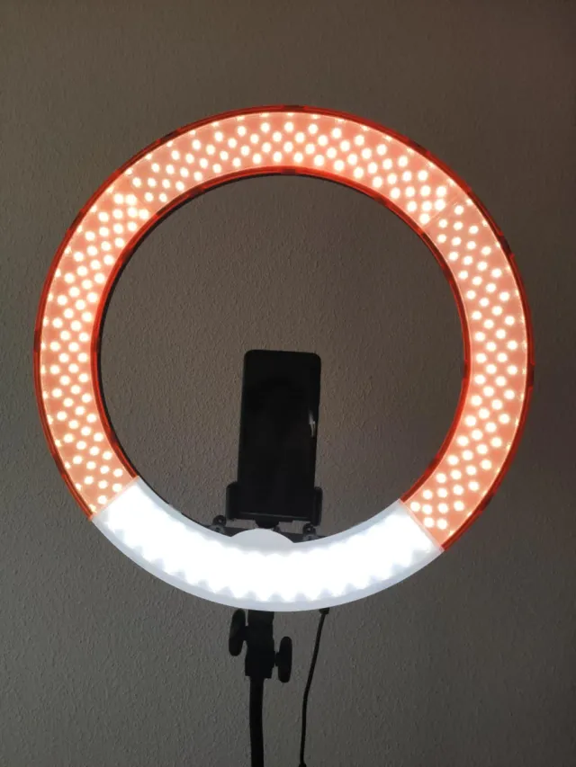 Aro de Luz Neewer 48cm 55W 5600K con Trípode