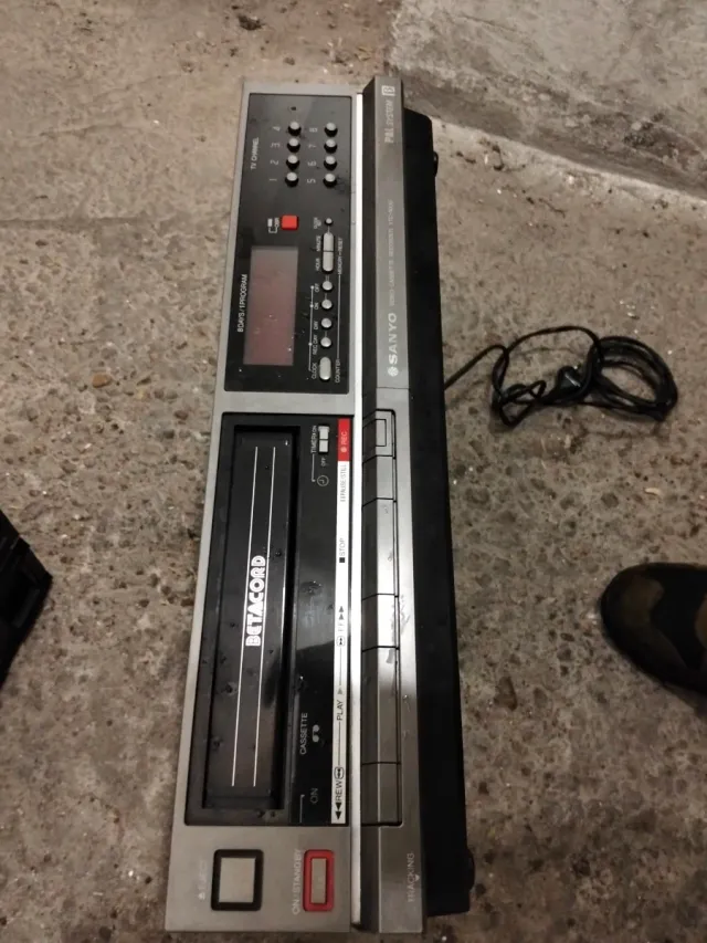 Reproductor Sanyo Betacord PAL System