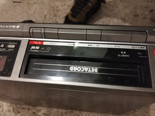 Reproductor Sanyo Betacord PAL System