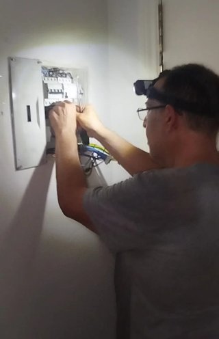 Electricista de seguridad