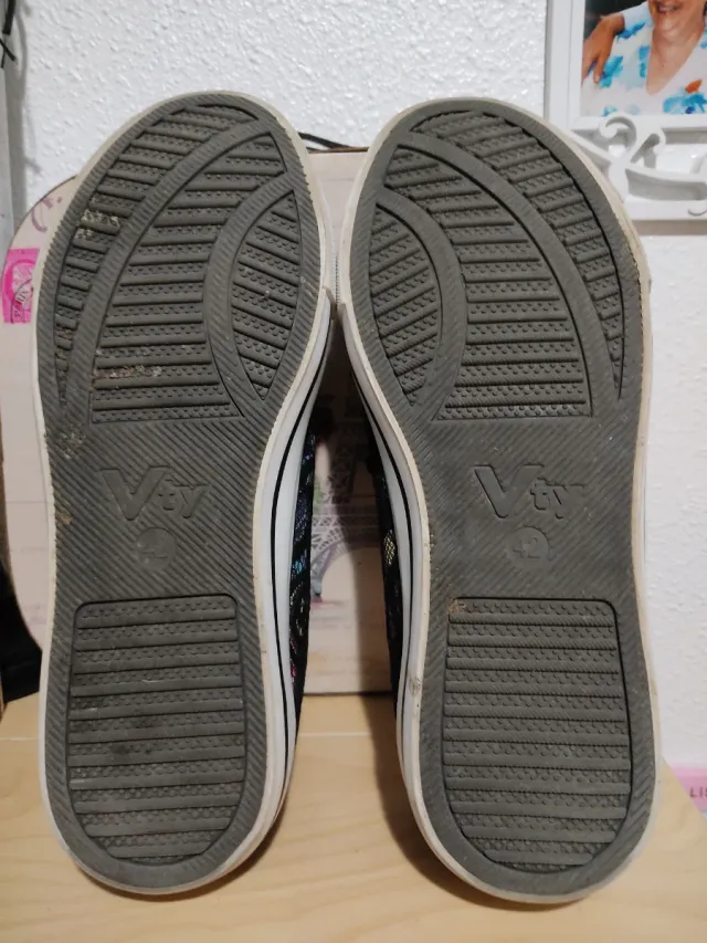 Zapatillas VTY encaje multicolor