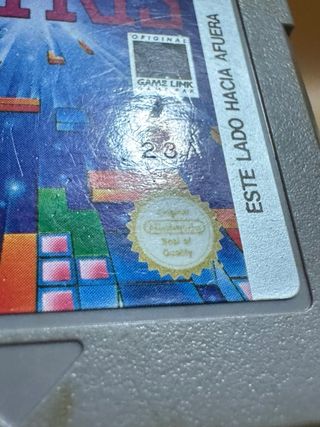 Tetris para Game Boy Nintendo