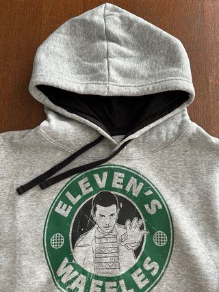 Sudadera Stranger Things Eleven Waffles