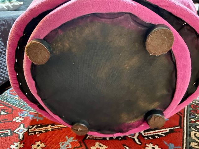 Butaca infantil mano fucsia