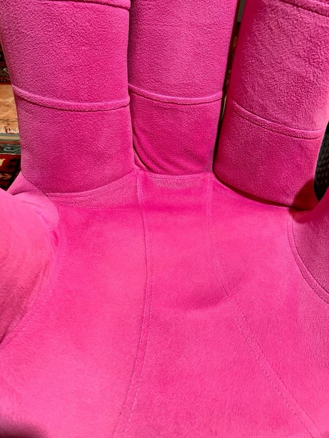 Butaca infantil mano fucsia