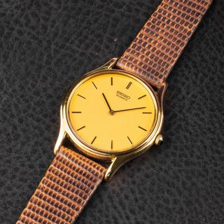 Reloj Seiko Quartz Vintage Dorado