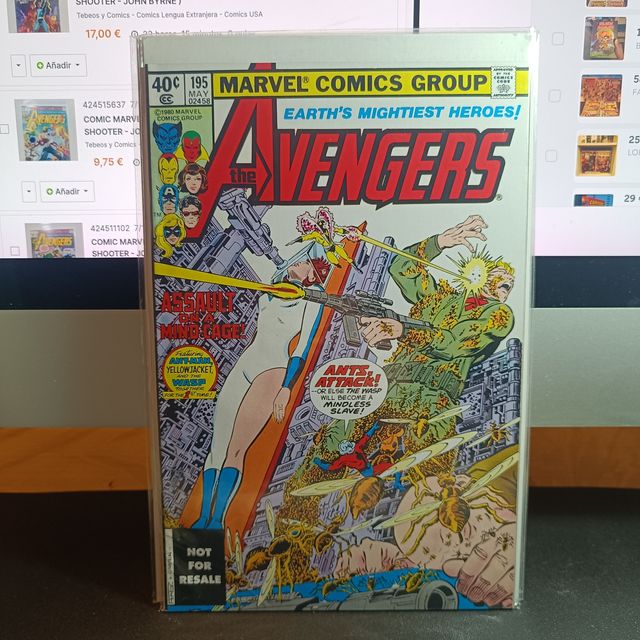 AVENGERS NUMERO 195 FACSIMIL