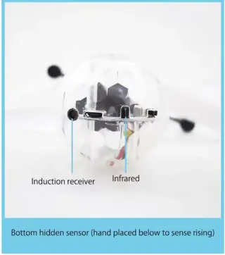 Mini dron LED de inducción