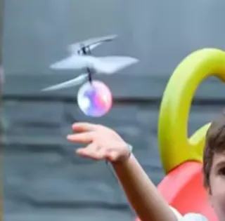 Mini dron LED de inducción