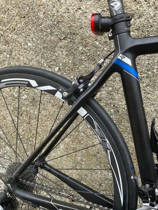 Bicicleta Ridley Fénix Negra y Azul