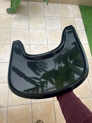 A ESTRENAR! Bandeja NEGRA para trona Stokke