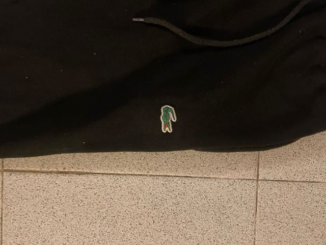 Pantalones Lacoste Negros