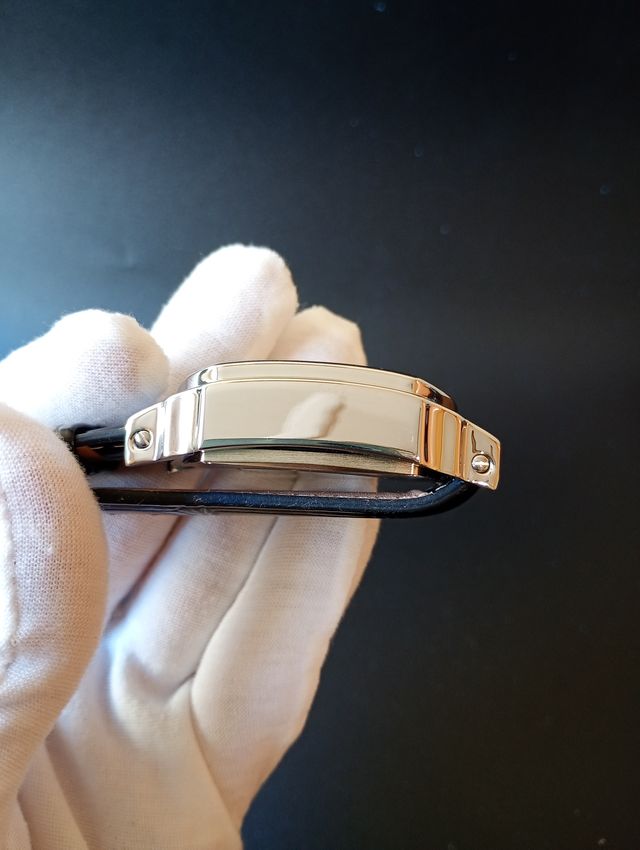 Reloj Automático Esqueleto Negro/Plata