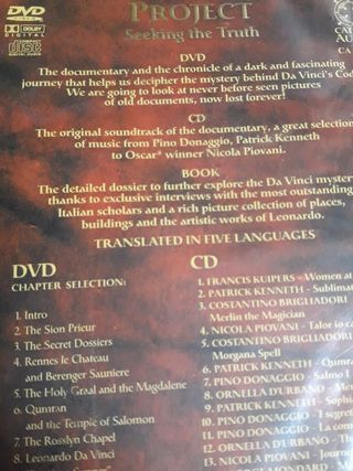The da vinci project dvd + cd + libro