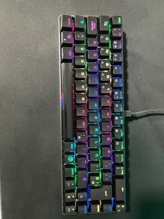 Teclado Gaming RGB Negro