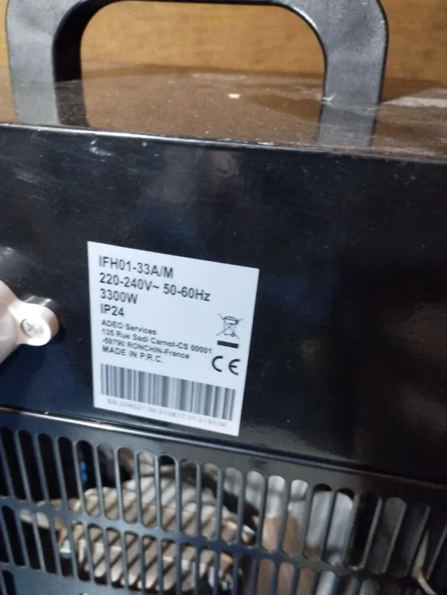 Calentador Eléctrico 3300W