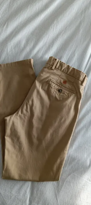 Pantalón Massimo Dutti Beige