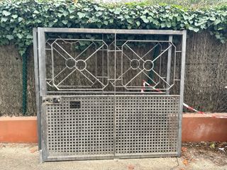 Puertas de hierro para portal