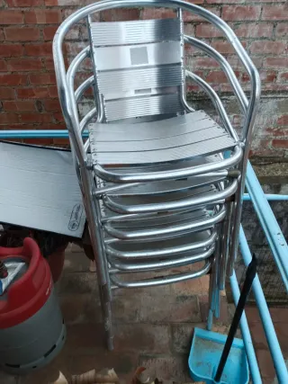 Sedie in alluminio per esterni