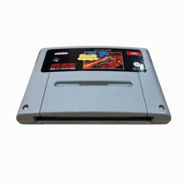 Super Nintendo Syvalion PAL JVC