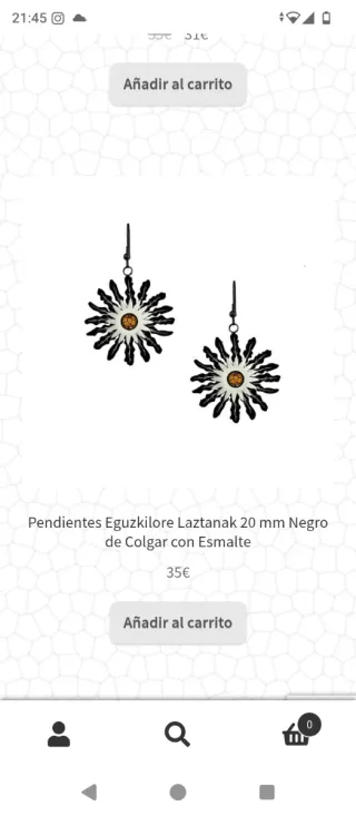 Pendientes Eguzkilore Basque Live