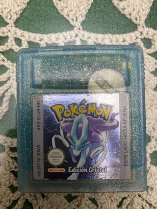 Pokemon Edición Cristal Game Boy Color Azul