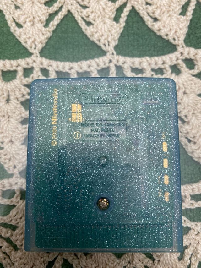 Pokemon Edición Cristal Game Boy Color Azul