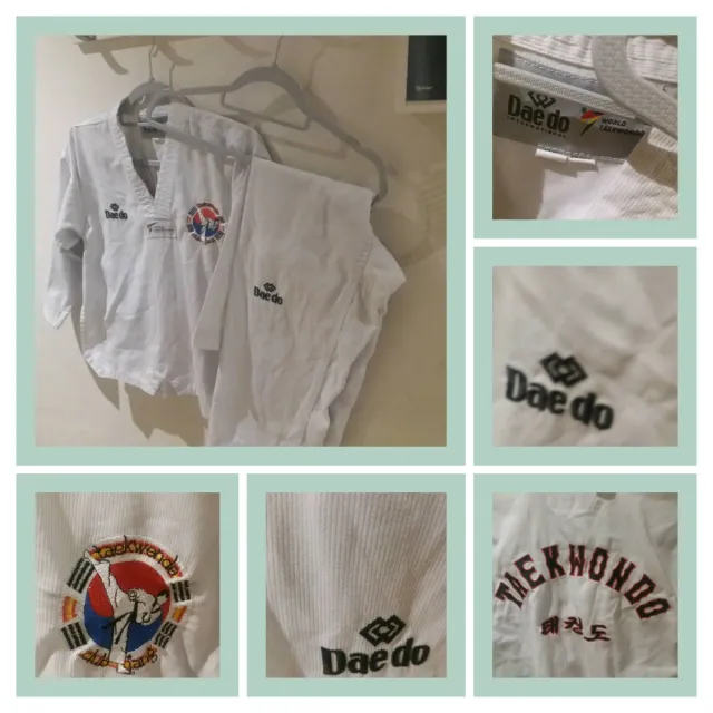 Dobok Taekwondo Daedo Talla 130