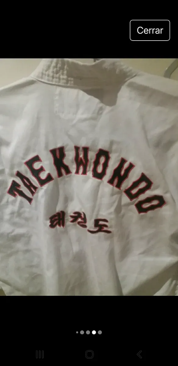 Dobok Taekwondo Daedo Talla 130