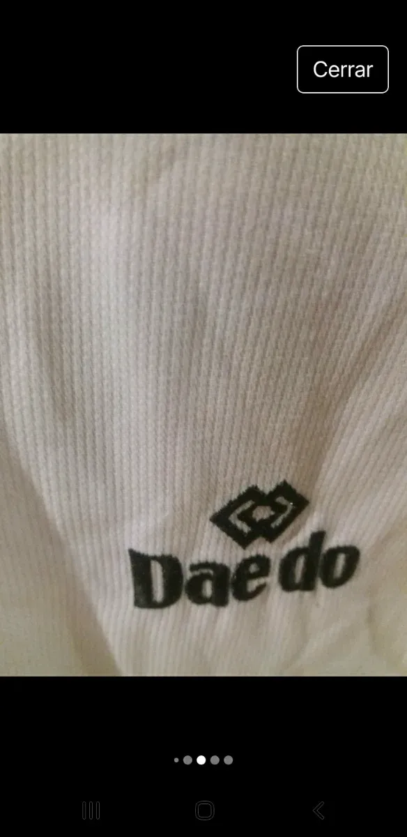Dobok Taekwondo Daedo Talla 130
