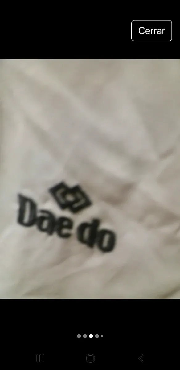 Dobok Taekwondo Daedo Talla 130