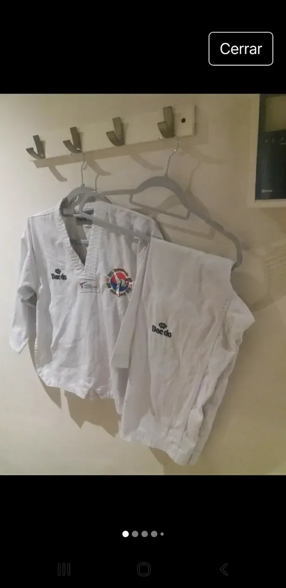 Dobok Taekwondo Daedo Talla 130