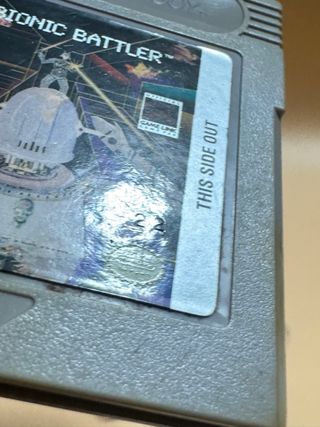 Bionic Battler Game Boy Nintendo DMG-VS-USA