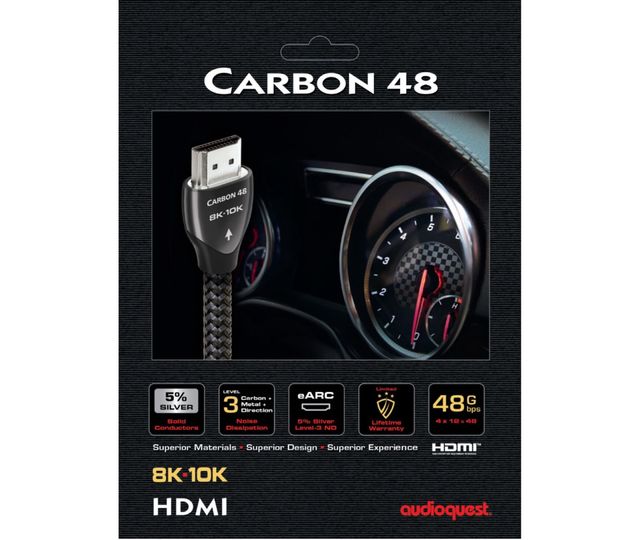 AudioQuest Carbon HDMI 48Gbps 1.5m
