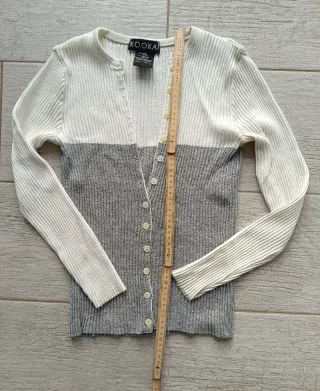 Chaqueta de punto Kookai bicolor