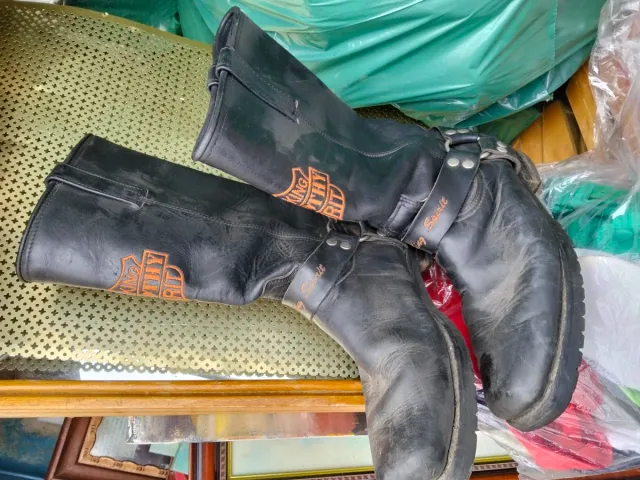 Botas Motero Harley-Davidson Negras