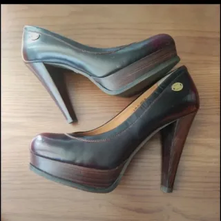 Zapatos Adolfo Domínguez Piel Talla 39