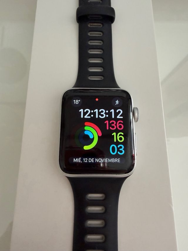 Apple Watch Series 2 42mm Negro/Plata