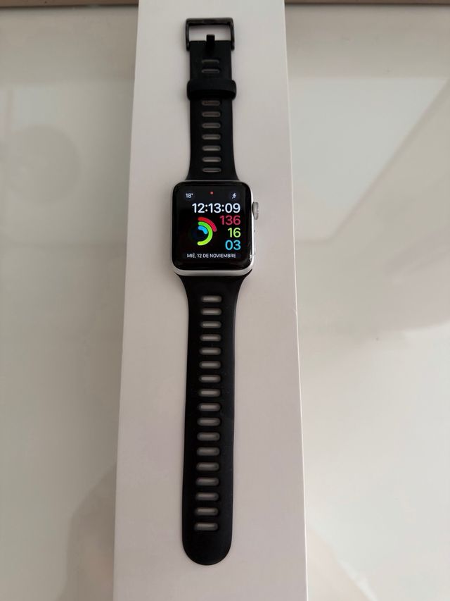 Apple Watch Series 2 42mm Negro/Plata